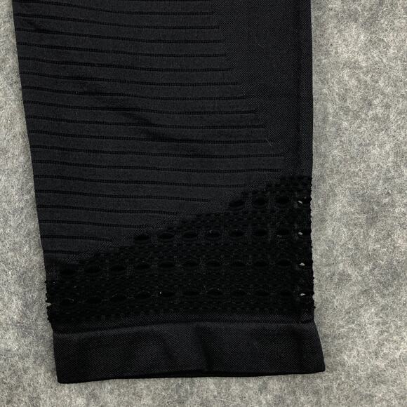 Fashion Nova Compression Leggings Medium Black High Rise SLIMMING Elastic Waist - Picture 4 of 9